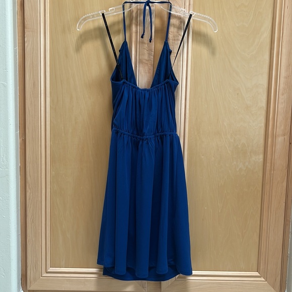 BCBGeneration Surplice Halter V-Neck Dress - Picture 5 of 6